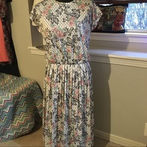 Vintage handmade dress, size L